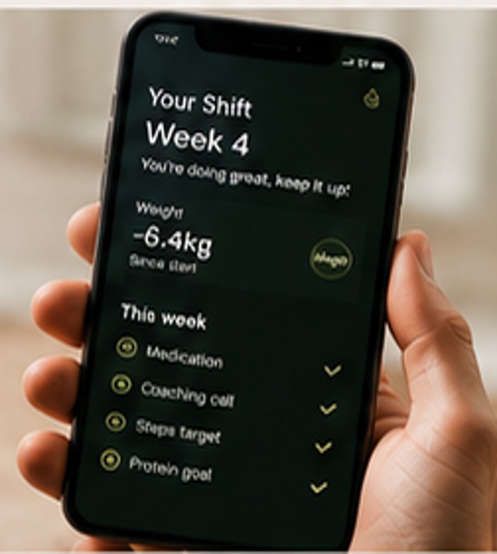 Illustrative preview of a future Shift Some Timber member app